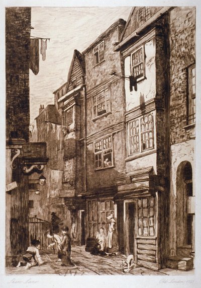 Great Shire Lane, City of London by Unbekannt