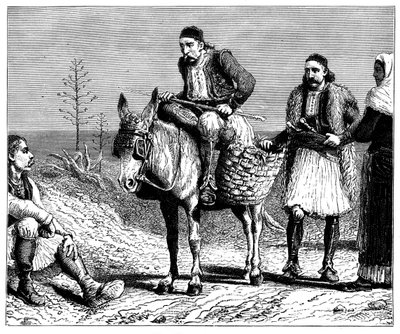 Greek peasants by Unbekannt