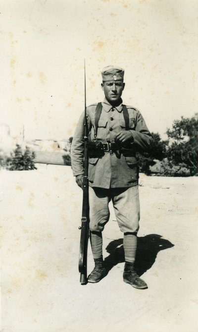 Greek Soldier, Crete, Greece, 1941 by Unbekannt