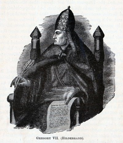 Gregory VII Hildebrand by Unbekannt