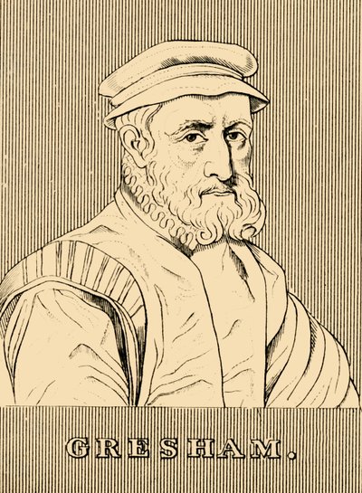 Gresham, c1519-1579, 1830 by Unbekannt