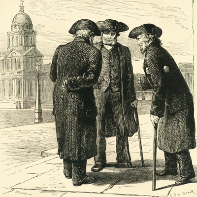 Group of Greenwich Pensioners by Unbekannt