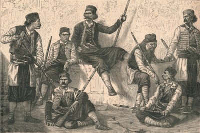 Group of Montenegrins by Unbekannt