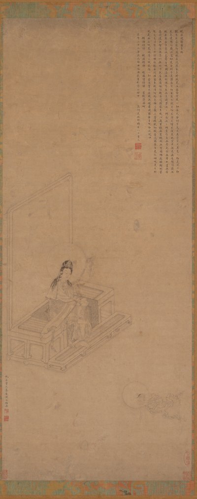 Guanyin and Shancai by Unbekannt