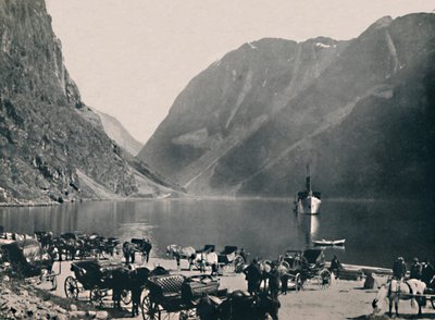 Gudvangen, Naeroyfjord by Unbekannt