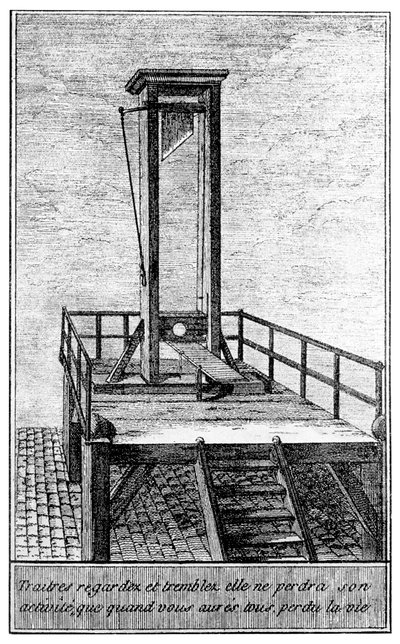Guillotine, 1956 by Unbekannt