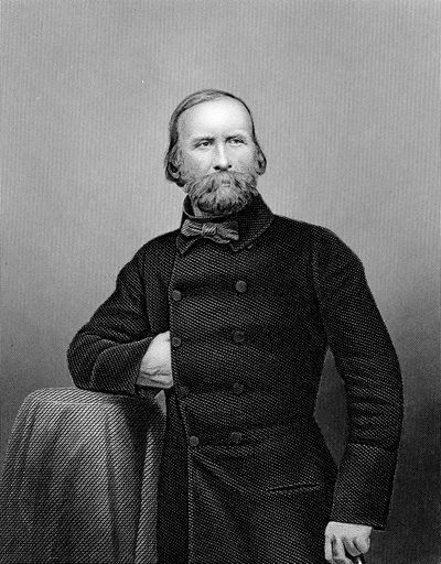 Giuseppe Garibaldi, Italian Patriot, 1860 by Unbekannt