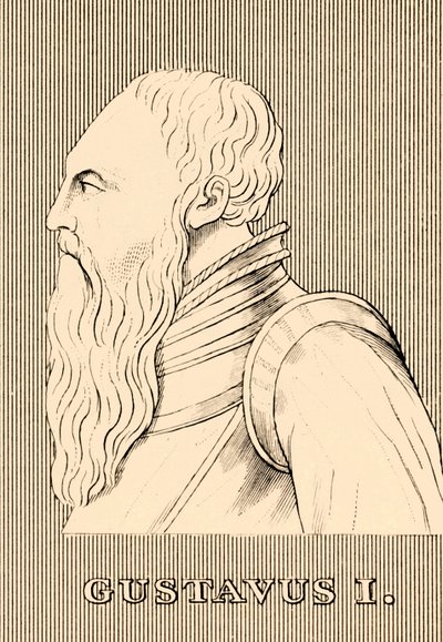Gustavus I, 1496-1560, 1830 by Unbekannt