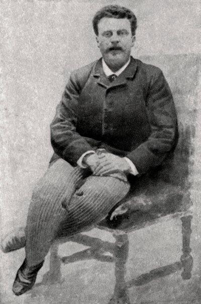 Guy de Maupassant, French author by Unbekannt