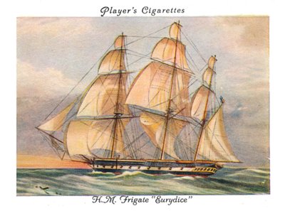 H.M. Frigate Eurydice by Unbekannt