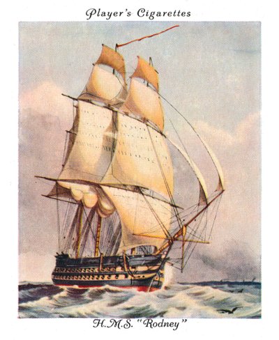H.M.S. Rodney by Unbekannt