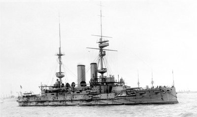 HMS Bulwark, British Battleship, c1899-1914 by Unbekannt