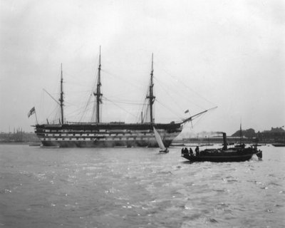 HMS Victory, Isle of Wight, England by Unbekannt