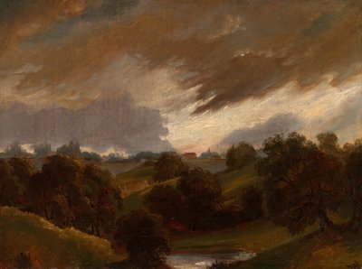 Hampstead, Stormy Sky by Unbekannt