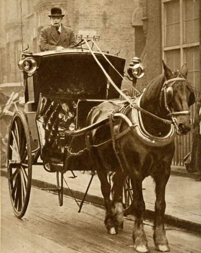 Hansom Cab by Unbekannt