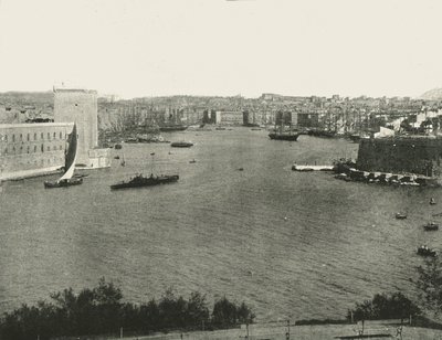 Harbour view, Marseilles, France, 1895 by Unbekannt