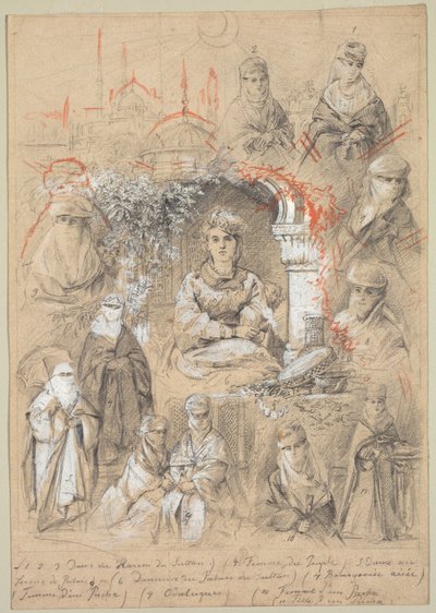 Harem Women by Unbekannt
