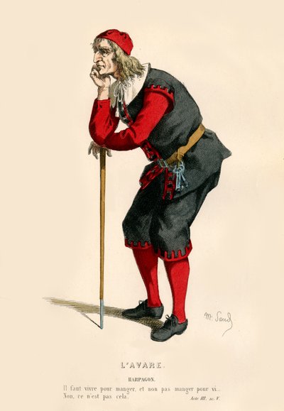 Harpagon, 1868 by Unbekannt