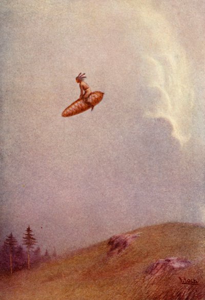 He rode down the wind, 1914 by Unbekannt