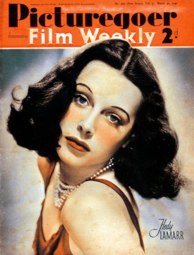 Hedy Lamarr, 1940 by Unbekannt