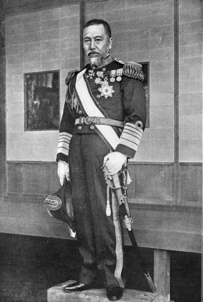 Heiachiro Togo, Japanese naval commander, Russo-Japanese War, 1904-5 by Unbekannt