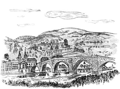 Heidelberg, Germany by Unbekannt