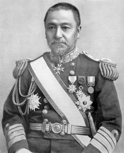 Heihachiro Togo, Japanese Naval Commander, Russo-Japanese War by Unbekannt