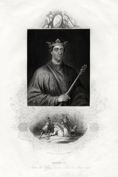 Henry II, King of England by Unbekannt