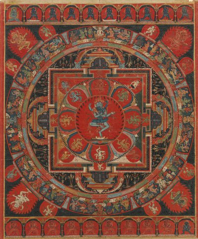 Hevajra Mandala by Unbekannt
