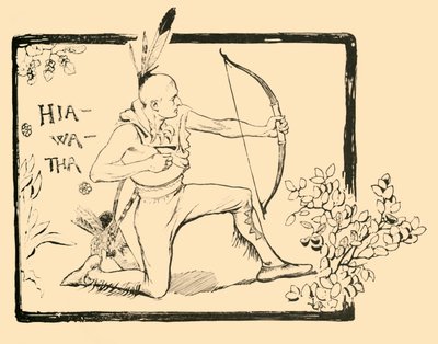 Hiawatha, 1882 by Unbekannt