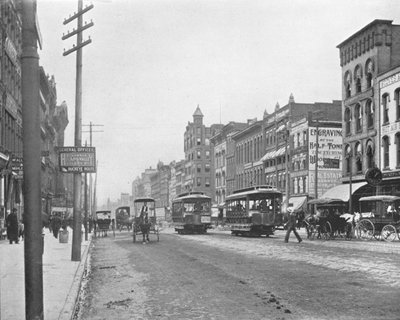 High Street, Columbus, Ohio, USA, c1900 by Unbekannt