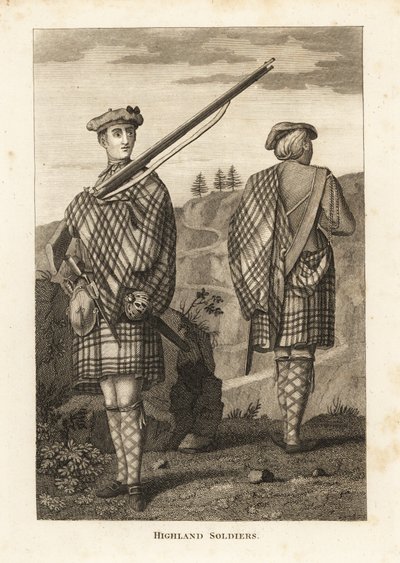 Highland Soldiers by Unbekannt