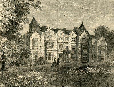 Holland House, from the North, c1876 by Unbekannt