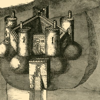 Holt Castle, in 1610 by Unbekannt