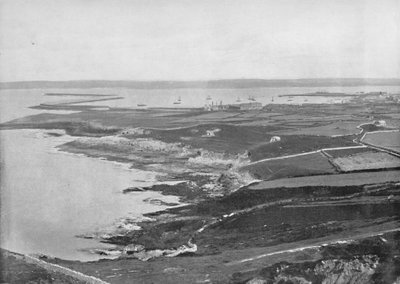 Holyhead - The Breakwater, 1895 by Unbekannt