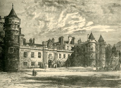 Holyrood Palace, Edinburgh by Unbekannt