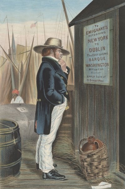 Homeward Bound, New York, ca. 1860 by Unbekannt