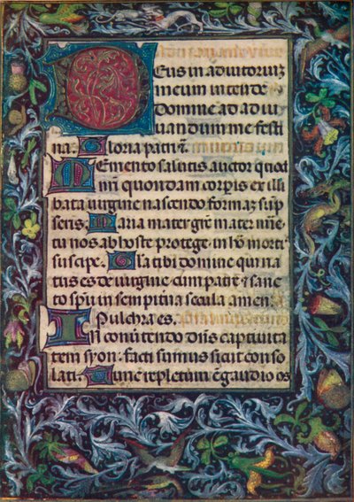 Horae Beatae Virginis Mariae, Fifteenth Century, 1903 by Unbekannt