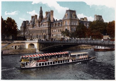 Hotel de Ville, Paris by Unbekannt
