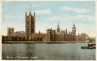 Houses of Parliament, Westminster, London, 20th century by Unbekannt