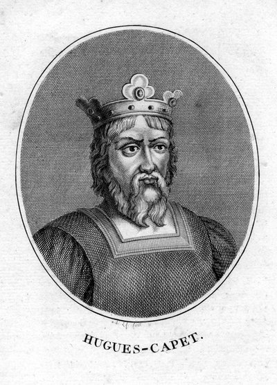 Hugh Capet, King of France by Unbekannt