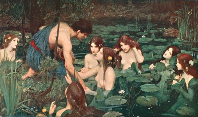 Hylas and the Nymphs by Unbekannt