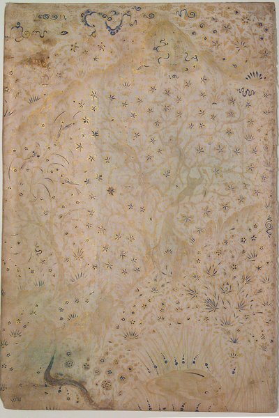 Illuminated Leaf, Iran, 16th Century by Unbekannt