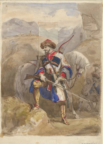 Imam Shamil 1797-1871 by Unbekannt