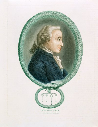 Immanuel Kant, German philosopher by Unbekannt