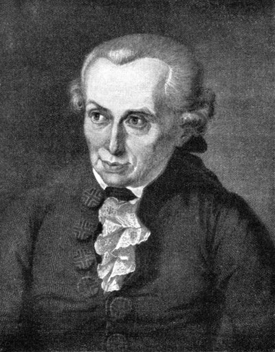 Immanuel Kant, German philosopher by Unbekannt