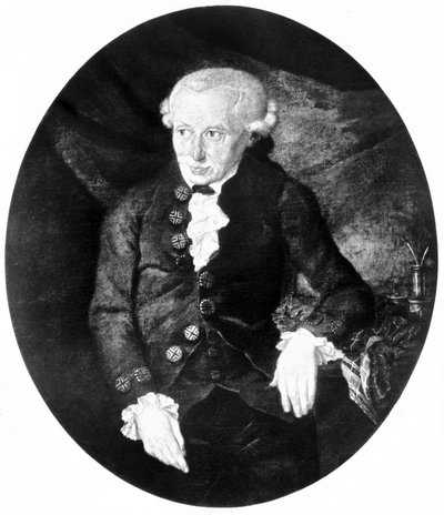 Immanuel Kant, German philosopher by Unbekannt