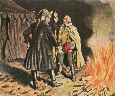 In the Bunzelwitz Camp, September 1761 by Unbekannt