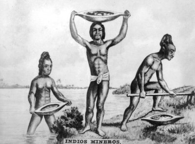 Indian Miners in Cuba by Unbekannt