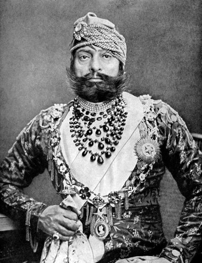 Indian Maharajah by Unbekannt